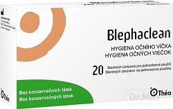 Blephaclean sterilné obrúsky 20 ks