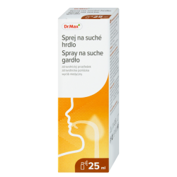 Dr.Max Sprej na suché hrdlo 25ml