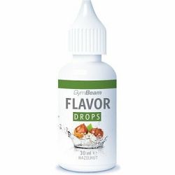 GymBeam Flavor Drops Lískový Ořech 30 ml