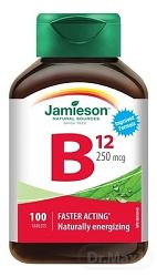 Jamieson Vitamín B12 100 tabliet