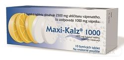 Maxi-Kalz 1000 tbl.eff.10 x 1000 mg