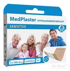 MedPlaster Náplast Sensitive 100 x 6 cm