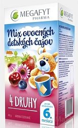 Megyfyt mix ovocný ch 4 druhy 20 x 2 g