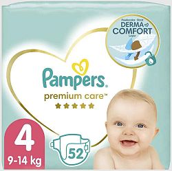 Pampers Premium Care 4 Maxi 52ks (9-14kg)