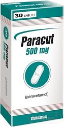 Paracut 500 mg tbl.30 x 500 mg