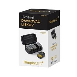 SimplyMed Dávkovač léků týdenní L018 Travel