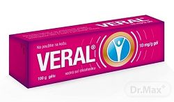 Veral 1% gel gel.der.1 x 100 g