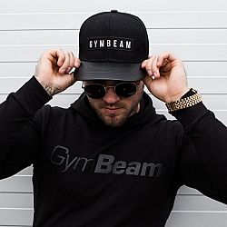 Gymbeam Šiltovka Superior Snapback Black
