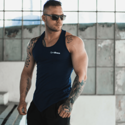 GymBeam Tielko Flexin Dark Blue dark blue S