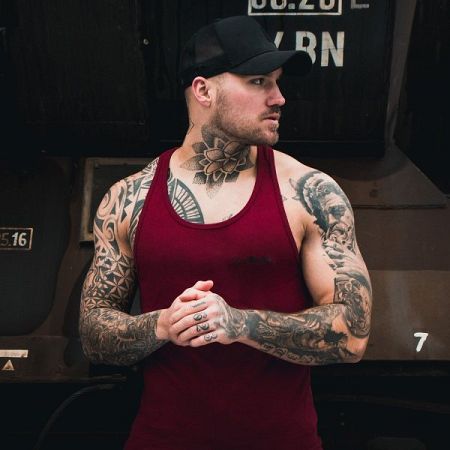 GymBeam Tielko Stringer Tank Top Burgundy  S