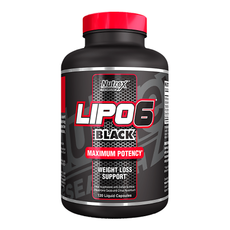 Lipo 6 Black 120 kaps - Nutrex
