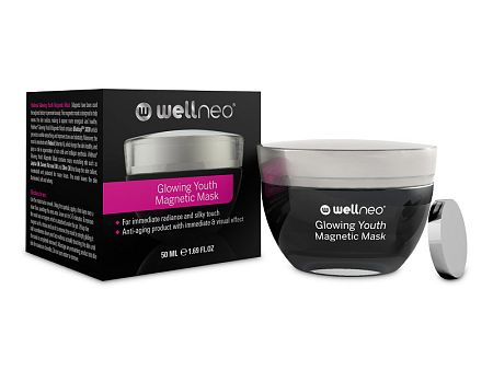 Magnetická maska na tvár Wellneo, 50 ml