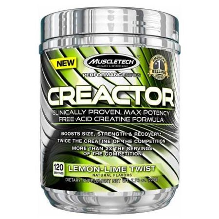 MuscleTech Creactor 220 g lemon lime