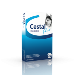 Ceva Cestal Plus tablety pre psov 8 tbl