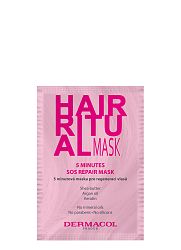 Dermacol Hair Ritual 5 minútová maska pre regeneráciu vlasov 15 ml