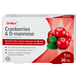 Dr.Max Cranberries & D-mannose