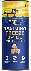 FISH4DOGS Tréningové maškrty mrazom sušená biela ryba 25 g