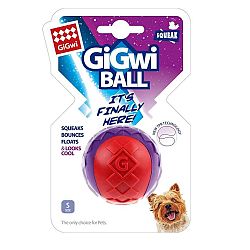 GiGwi Ball loptička S červeno / purpurový