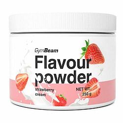 Gymbeam flavour powder jahodovy krem 250 g