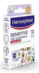Hansaplast Sensitive Zvířátka large náplast 10 ks