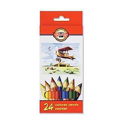 KOH-I-NOOR Ceruzky farebné, 24 kusov/balenie