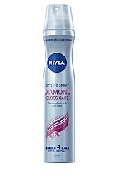 Nivea Hair Care Diamond Gloss lak na vlasy pre žiarivý lesk stupeň fixácie 4 250 ml
