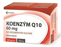 Noventis koenzym q10 60 mg se sezamovým olejem 60 kapsúl