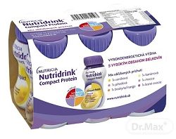 Nutridrink compact protein mix príchutí 6x125ml