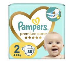 Pampers Premium Care 2 88 ks