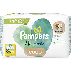 Pampers Wipes 132ks (3x44) Harmonie Coco