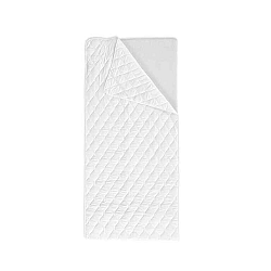 SCAN quilt Matracový chránič 160x200 bavlna biela