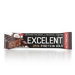 Proteínová tyčinka Excelent 85 g - Nutrend chocolate nuts