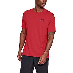 Under Armour Sportstyle Left Chest SS Red