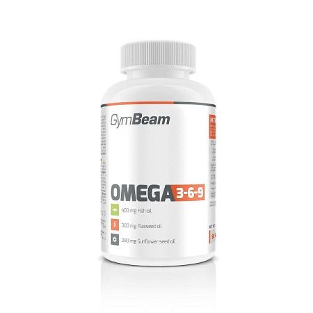 GymBeam Omega 3-6-9 60 kaps unflavored