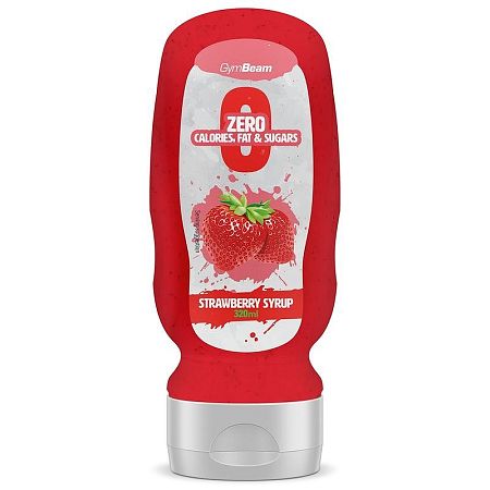 GymBeam Strawberry Syrup 320 ml