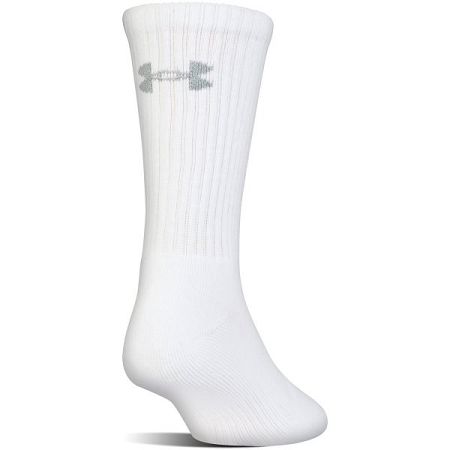 Under Armour Charged Cotton 2.0 Crew White